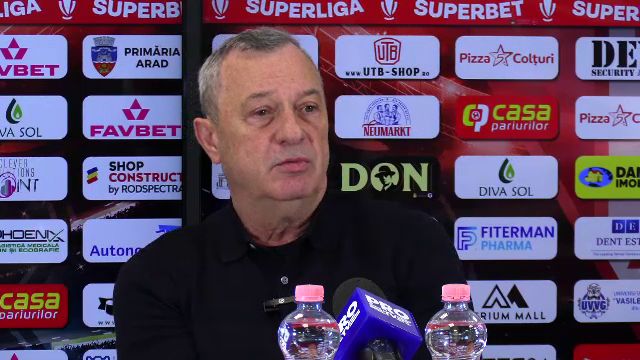 Ce a comentat Mircea Rednic înainte de meciul UTA Arad - FCSB?