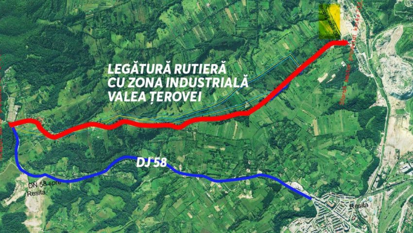 Cum va îmbunătăți legătura dintre DN 58 și Valea Țerovei aprobarea Consiliului Local?  - Stiri Resita