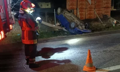 Șofer brusc cu permis suspendat și băut: Cum s-a petrecut accidentul rutier? FOTO