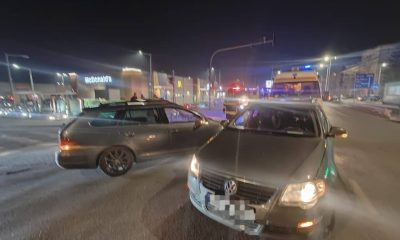 Ce s-a întâmplat la accidentul dintre două mașini în Alba Iulia, lângă Kaufland Stadion?