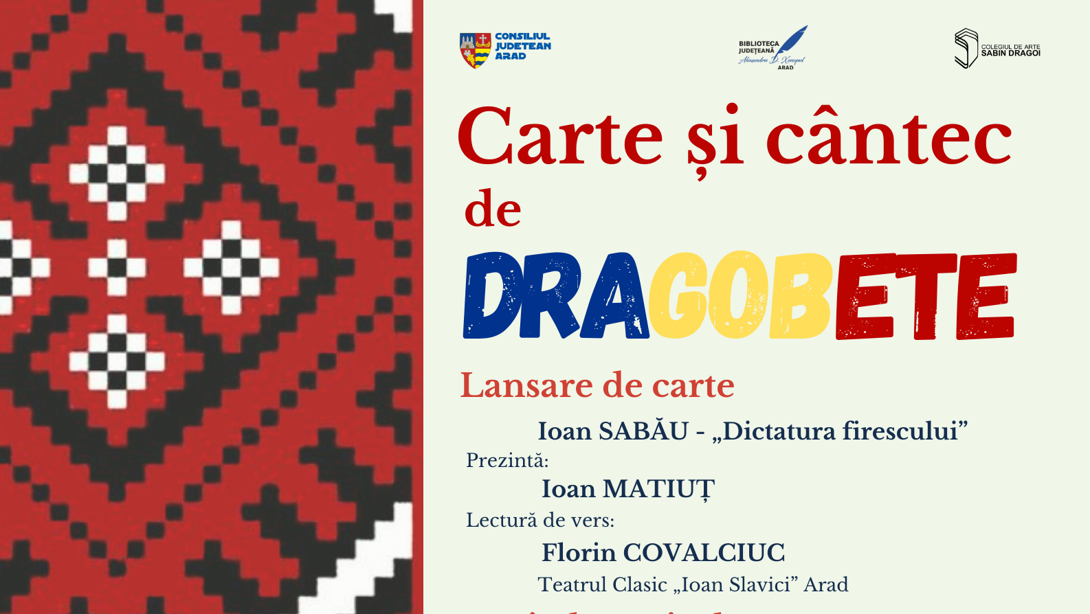 „Ce ne oferă evenimentul ‘Carte și cântec de Dragobete’ la biblioteca din Arad?”