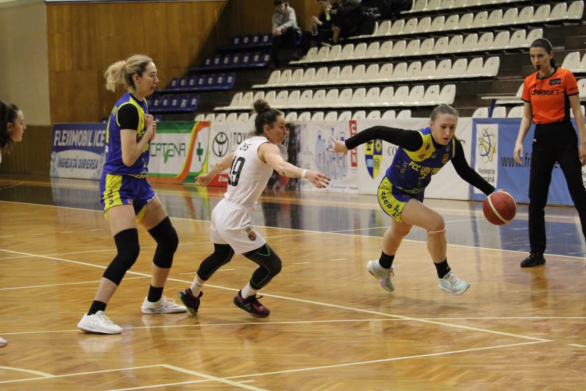 Cum a învins FCC UAV Baschet pe Cluj și s-a calificat în semifinala cu Sepsi?