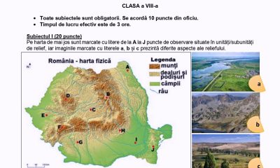 Cum poți descărca subiectele și baremele Olimpiadei de Geografie 2025?