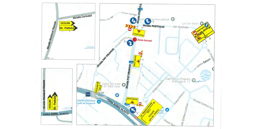 De ce circulația pe strada Făt-Frumos va rămâne restricționată încă două săptămâni?