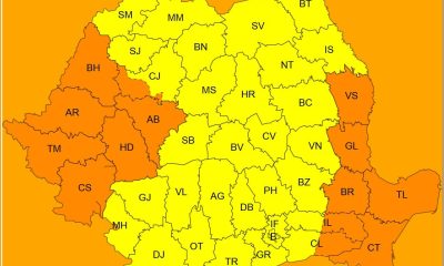 Se anunță cod portocaliu de vijelii și vânt puternic în județul Arad?