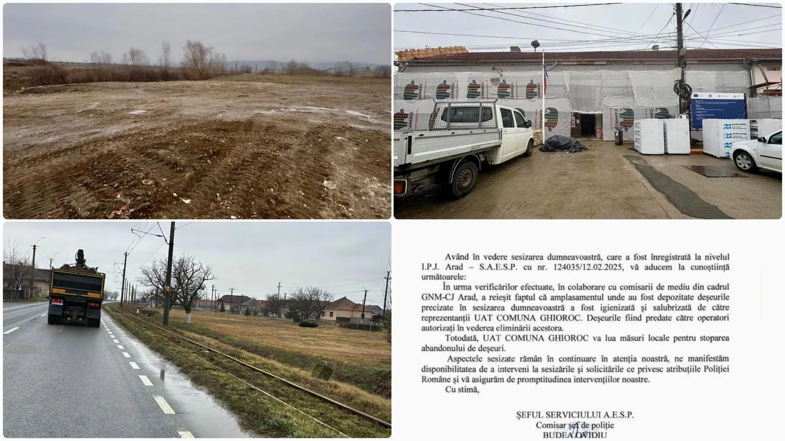 „Aplatizarea gropii de gunoi din Ghioroc: Este o soluție eficientă?”