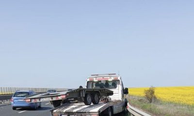 Ce s-a întâmplat pe autostrada Arad-Timișoara: două accidente riscante?