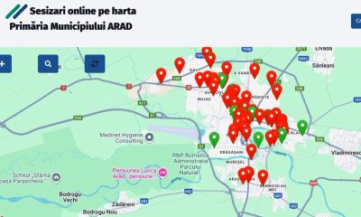 Ce se întâmplă în Arad când tomberoanele de gunoi lovesc mașinile?