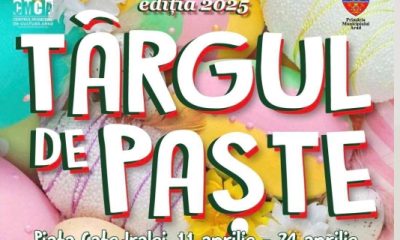 Ce surprize ne aduce Târgul de Paști 2025 la Arad?