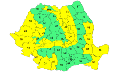 De ce Județul Arad rămâne sub cod galben de vânt puternic și astăzi?