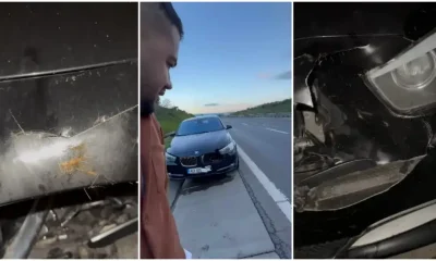 Accident terifiant! Ce s-a întâmplat cu BMW-ul lui Culiță Sterp pe autostrada Cluj-Alba Iulia?