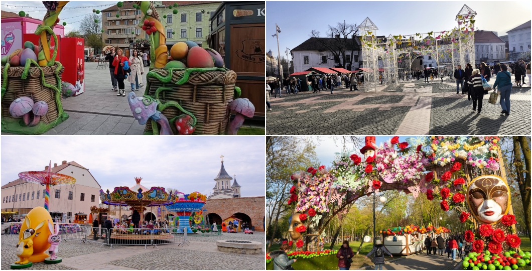 Cât au cheltuit Arad, Timișoara, Oradea și Craiova pentru Târgul de Paști 2025?