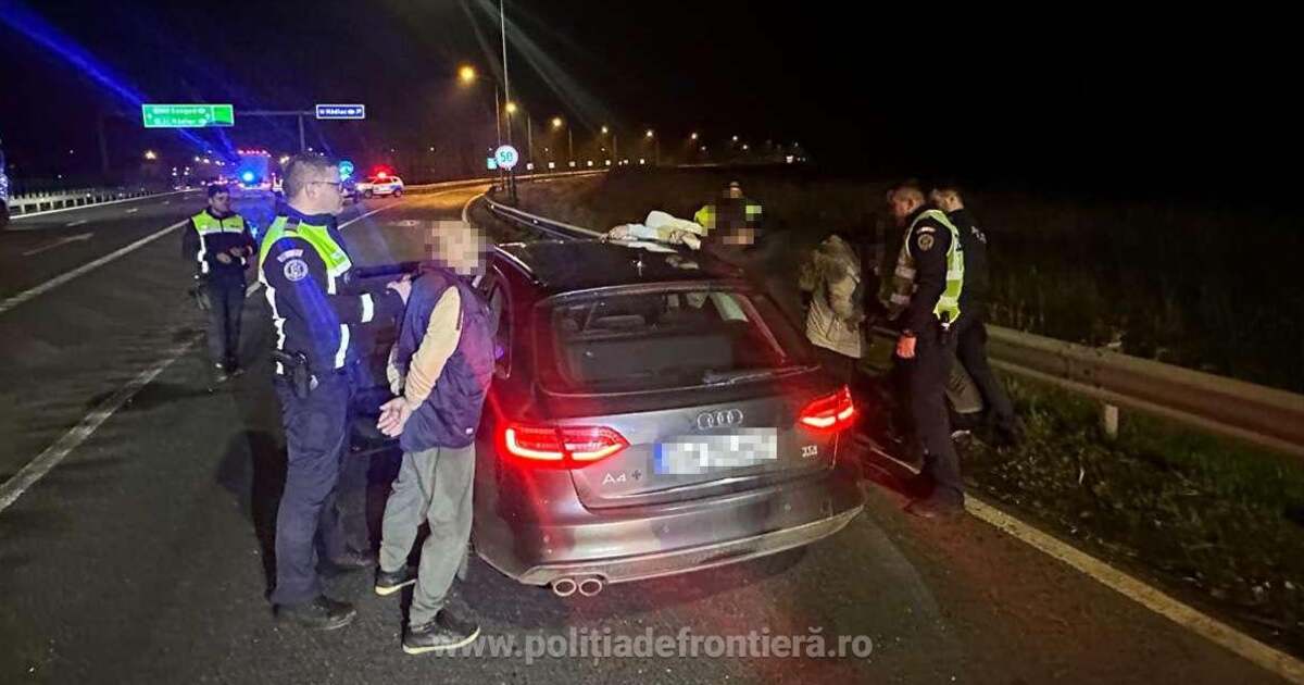 Câți migranți au fost depistați de polițiștii de frontieră pe A1?
