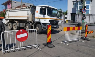 Ce lucrări se desfășoară pe Bulevardul Liviu Rebreanu din Timișoara? FOTO