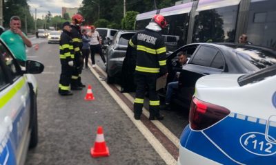 Ce s-a întâmplat la Pădurea Verde: accident cu tramvaiul și cinci mașini?