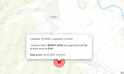 Ce s-a întâmplat luni seara în județul Arad, aproape de comuna Bata?