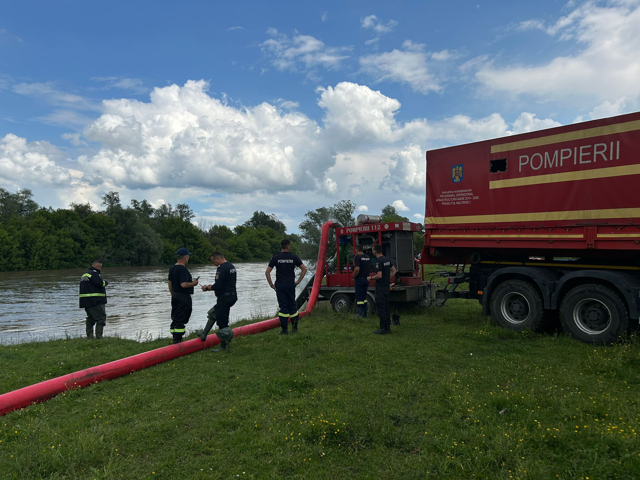 Ce scenarii de inundații a testat ISU Arad la Bata în exercițiul său amplu?