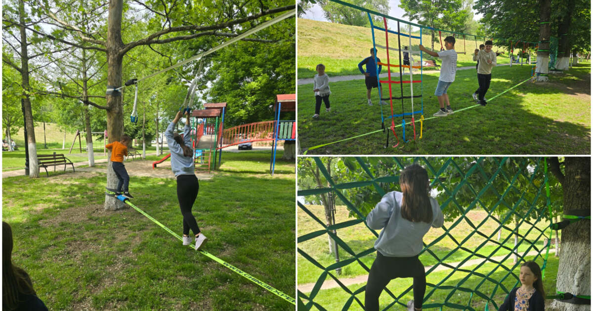 Visezi la o aventură pentru copii? Descoperă parcul de la Lipova!