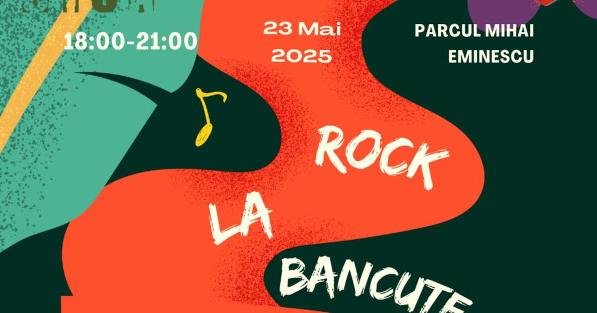 „Vino să savurezi rock la băncuțe în Parcul Eminescu? Descoperă magia muzicii!”