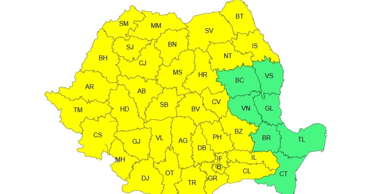 Ce înseamnă codul galben de caniculă pentru Arad și restul țării?