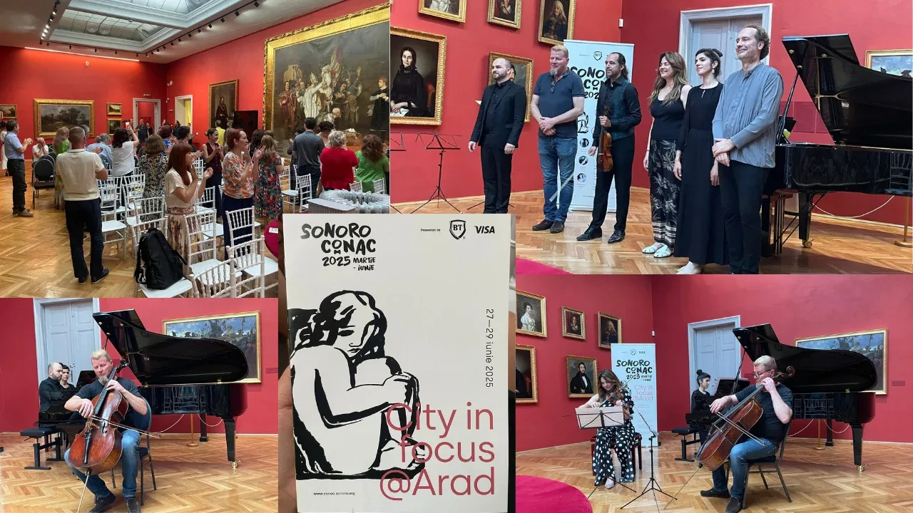 Ce surprize a adus prima zi a SoNoRo City în Focus @Arad la Pinacoteca Aradului?