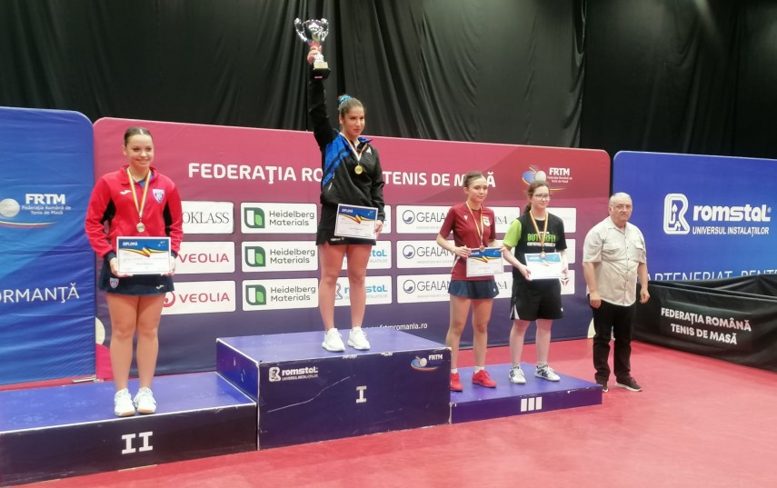 Cine a strălucit pe podium la Top 16 și Paleta de Argint la tenis de masă?