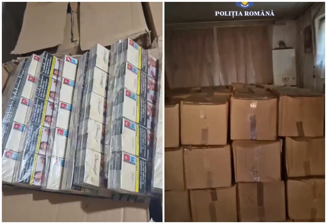 Cine sunt cei trei contrabandiști arestați cu 1.400.000 de țigarete confiscate?