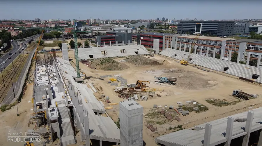 Cum arată noul stadion din Timișoara, un Făt-Frumos de 24.000.000 de euro?