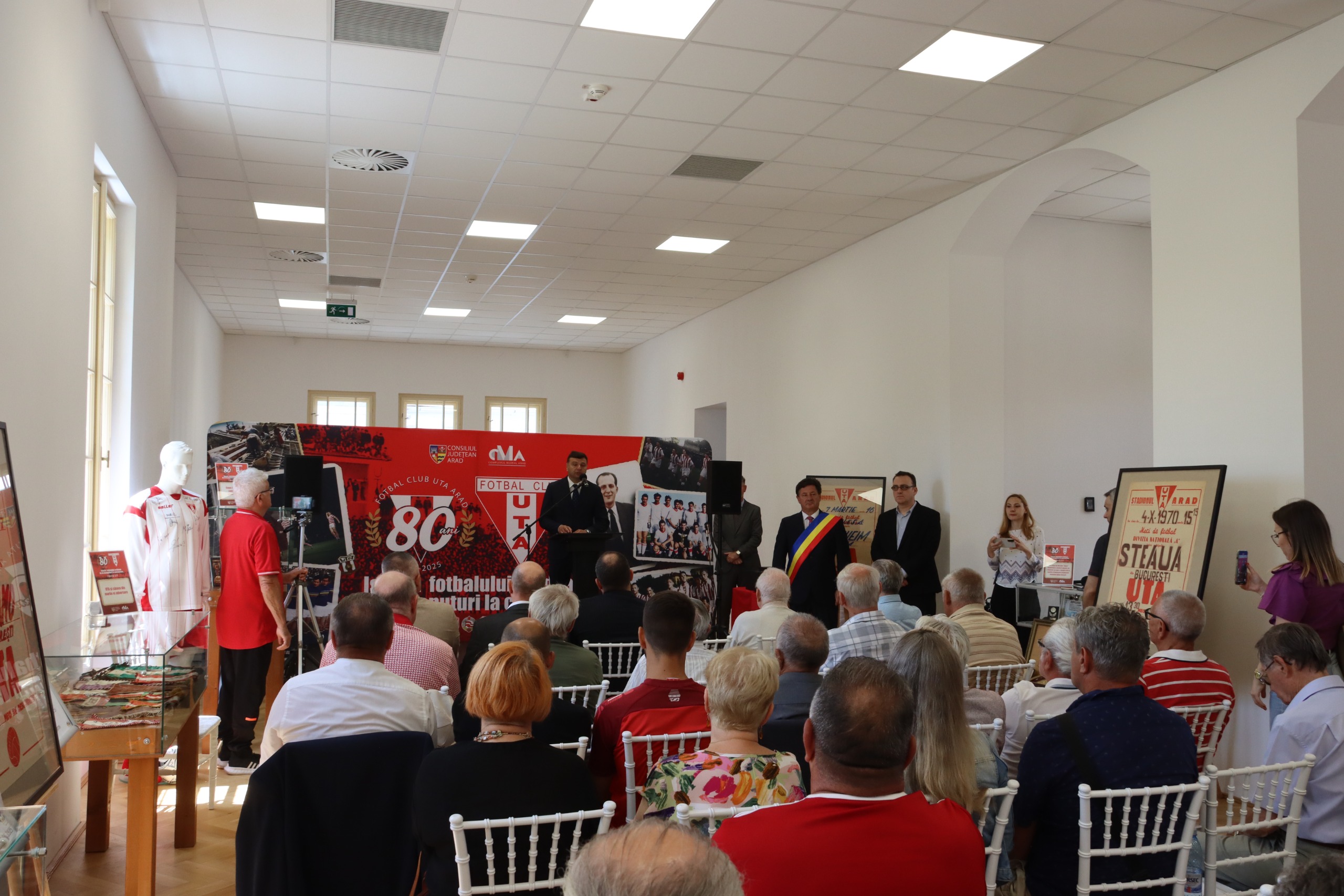 Cum sărbătorește Consiliul Județean Arad 80 de ani de legendă UTA?