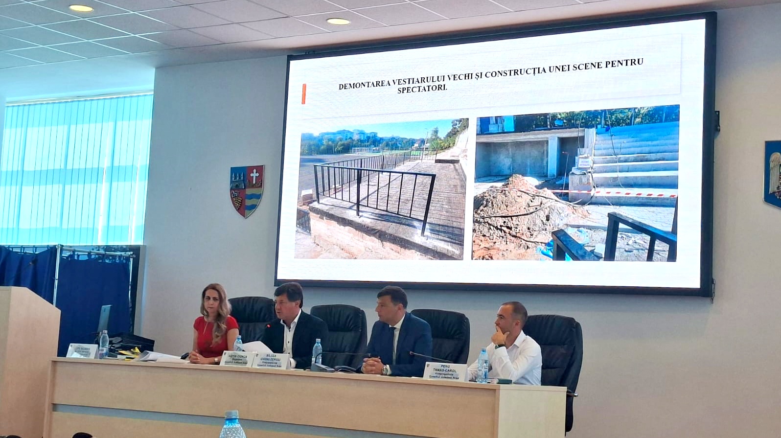 Va continua Județul Arad să finanțeze finalizarea stadionului din Raionul Ialoveni?