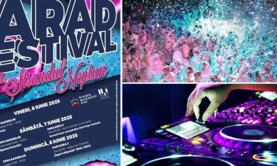 Vino la Arad Estival: Cum e Spuma Party, DJ Party și Cinema în aer liber?
