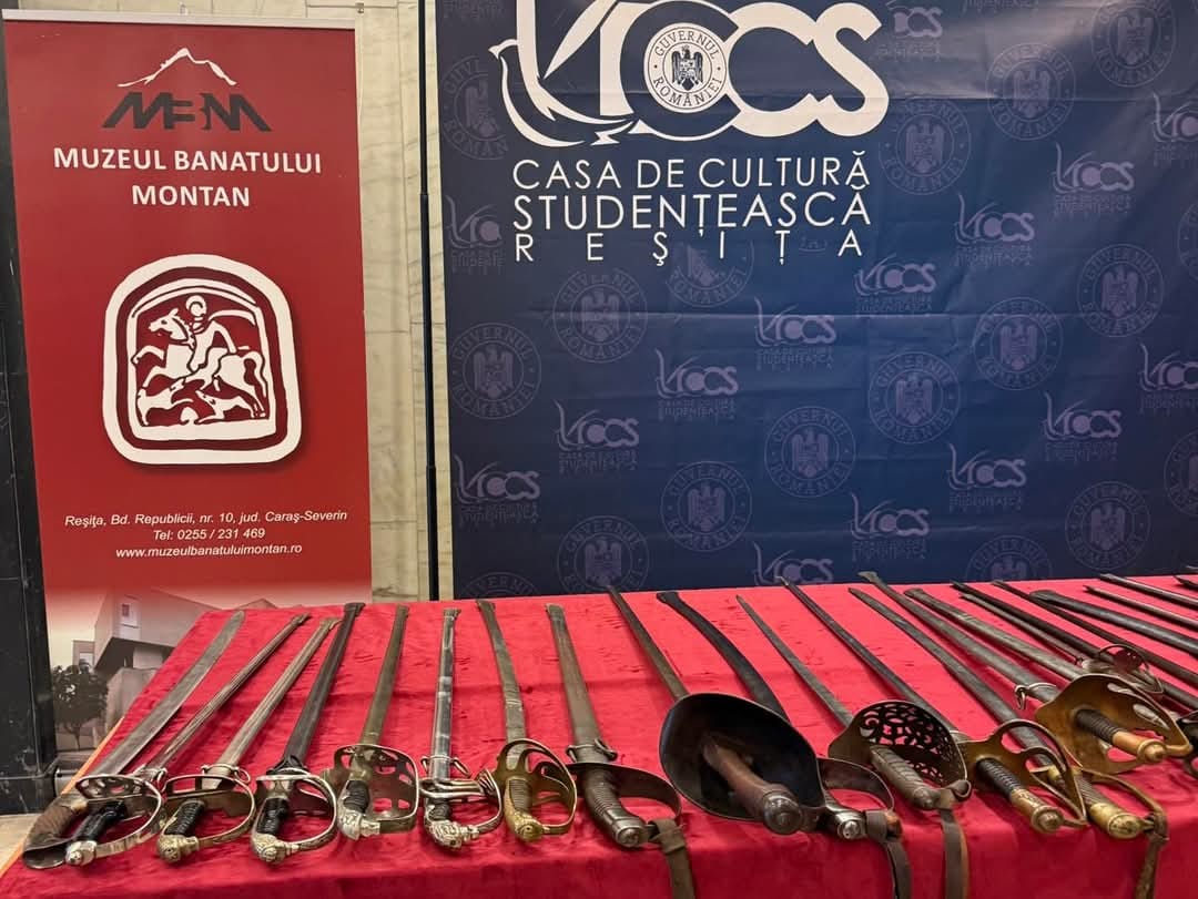 Visezi la spade și săbii de colecție? Descoperă Fiare din Beci la UBB Reșița!  - Stiri Resita