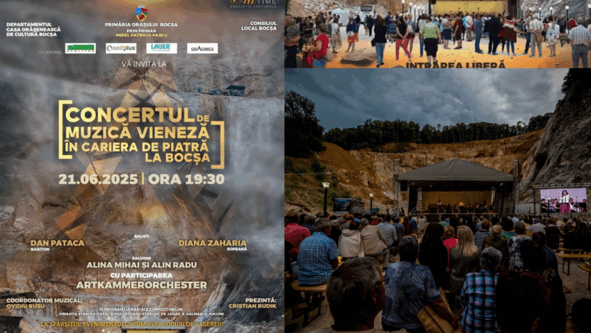 Vrei să descoperi concertul vienez în cariera de piatră de la Bocșa?  - Stiri Resita