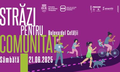 „Ce surprize ne așteaptă la „Străzi pentru Comunitate” pe 21 iunie?”