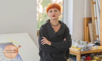 „Unde cerul se aprinde: Ce ne dezvăluie prima expoziție personală a brașovencei din Arad?”