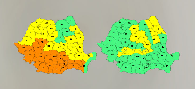 Ce legătură există între codurile de caniculă și instabilitatea atmosferică?