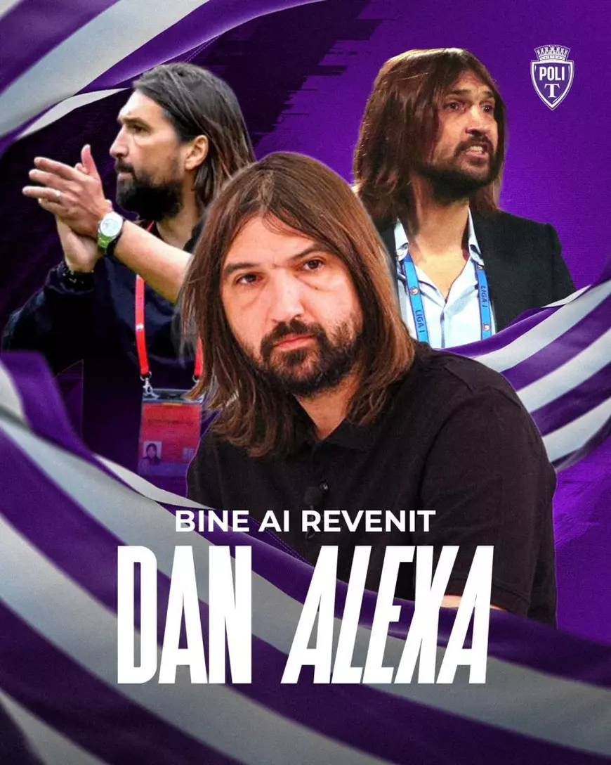 Ce obiectiv are Dan Alexa la Poli Timișoara, după semnarea contractului?