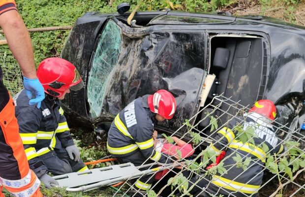 Ce s-a întâmplat în accidentul grav de la ieșirea din Reșița?  - Stiri Resita