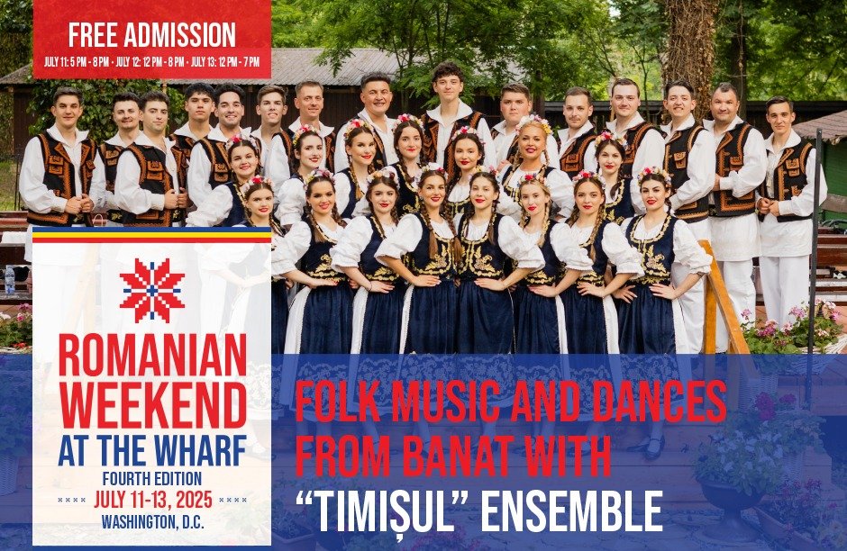Ce surprize aduce Timișoara la festivalul "Romanian Weekend at The Wharf" din Washington?