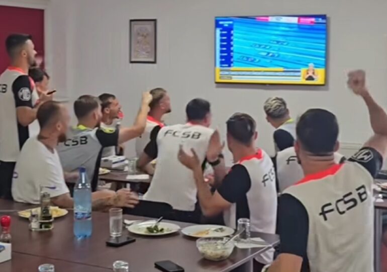 FCSB îl aplaudă pe David Popovici! Ce spune despre victoria sa la 200 m liber?