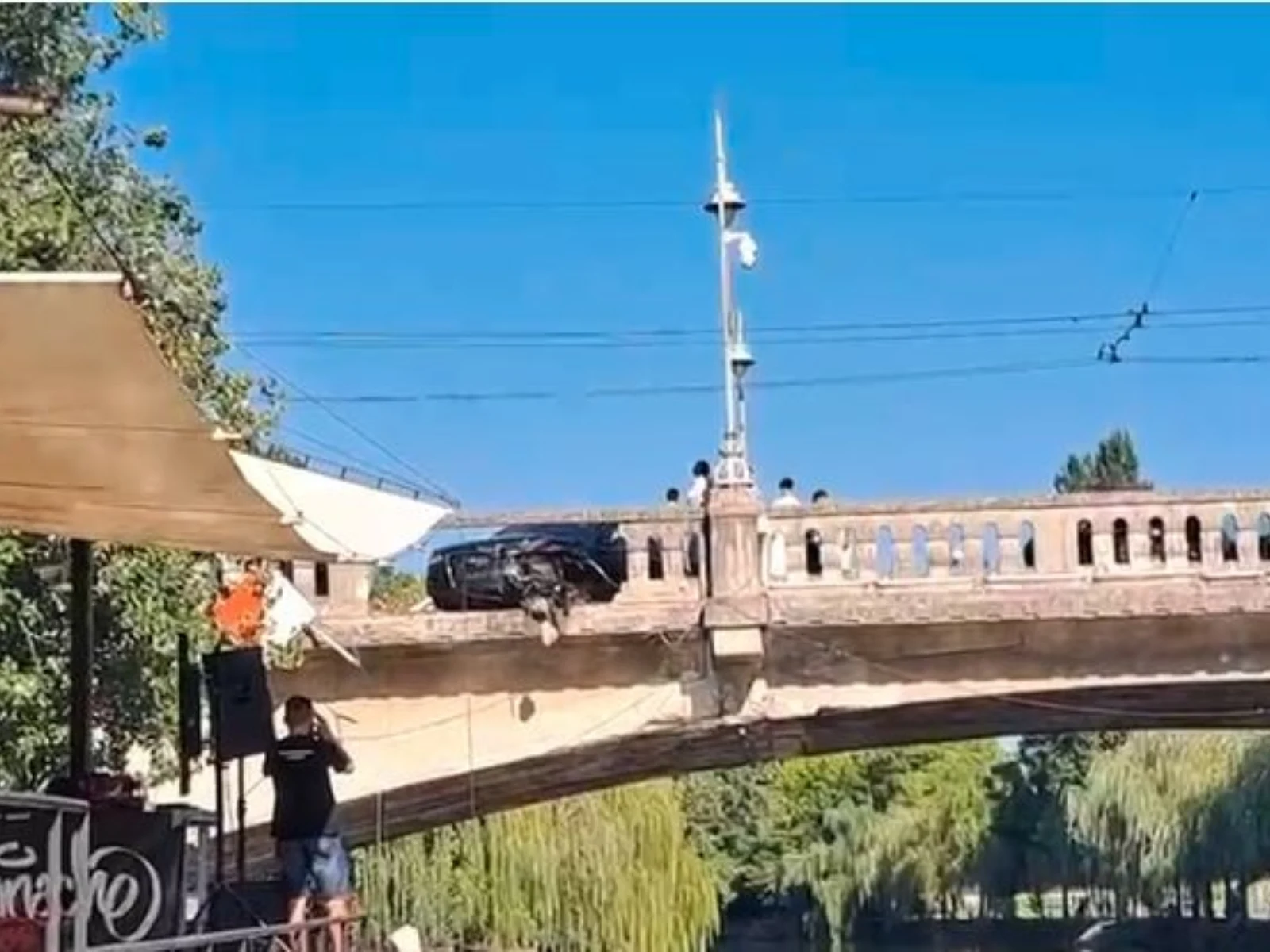 Ce s-a întâmplat pe Podul Mihai Viteazul din Timișoara? Accident grav!