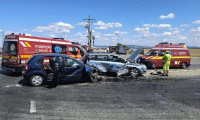 Cum au ajuns șase persoane, inclusiv doi copii, la spital pe drumul Arad-Horia?