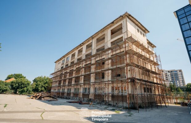 Cum se transformă campusul Colegiului „Henri Coandă” din Timișoara?