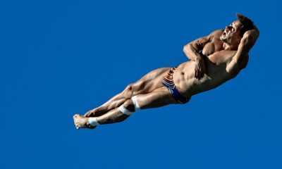 Ce a realizat Constantin Popovici la săriturile în apă în Italia?