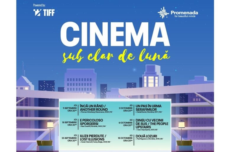 Ce filme gratuite poți vedea în aer liber, în septembrie, la TIFF în București, Timișoara și Iași?