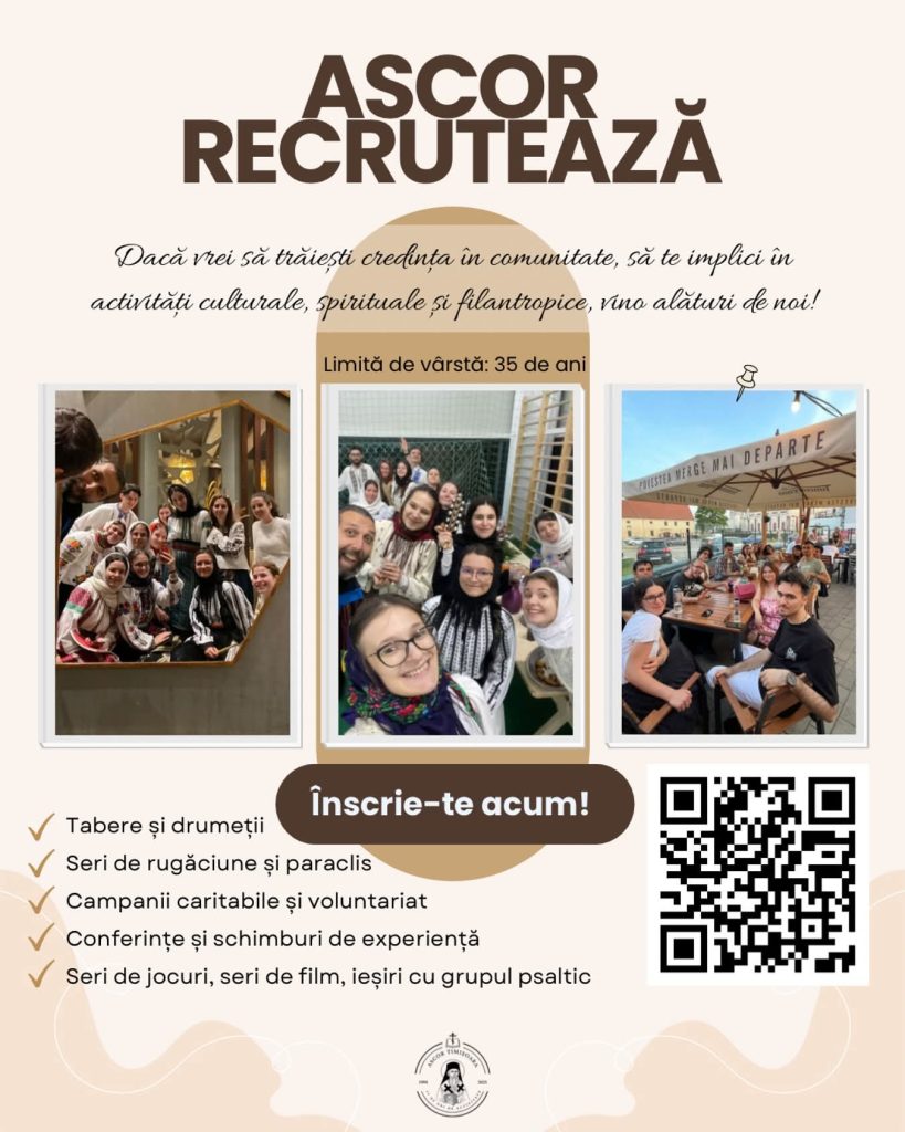 Ești tânăr între 18 și 35 de ani? Descoperă Asociația Studenților Creștini Ortodocși!