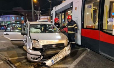 Ce s-a întâmplat între tramvai și autoturism la UTA? Detalii surprinzătoare!