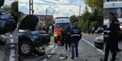 Ce s-a întâmplat la Păușești-Măglași? Patru persoane rănite într-un accident!