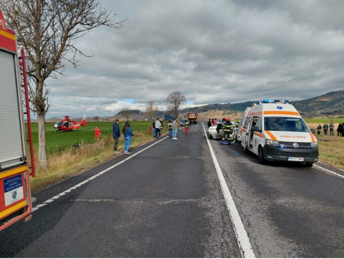 Ce tragedie s-a petrecut în Harghita? Accident grav cu un mort și trei răniți!