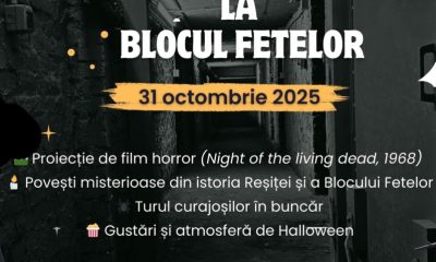 Cum se pregătește Halloweenul la Blocul Fetelor din Reșița?  - Stiri Resita